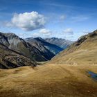 Umbrailpass mit Blick in Richtung Schweiz