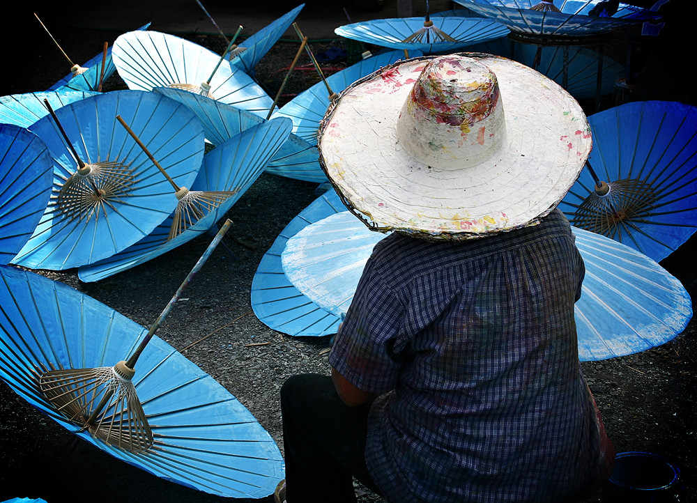 " Umbrella Factory - Chiang Mai / Thailand *