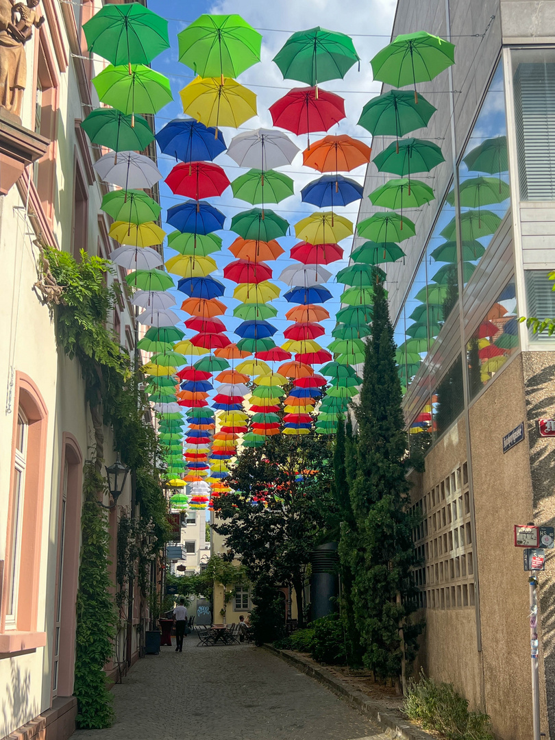 Umbrella Sky in Mainz