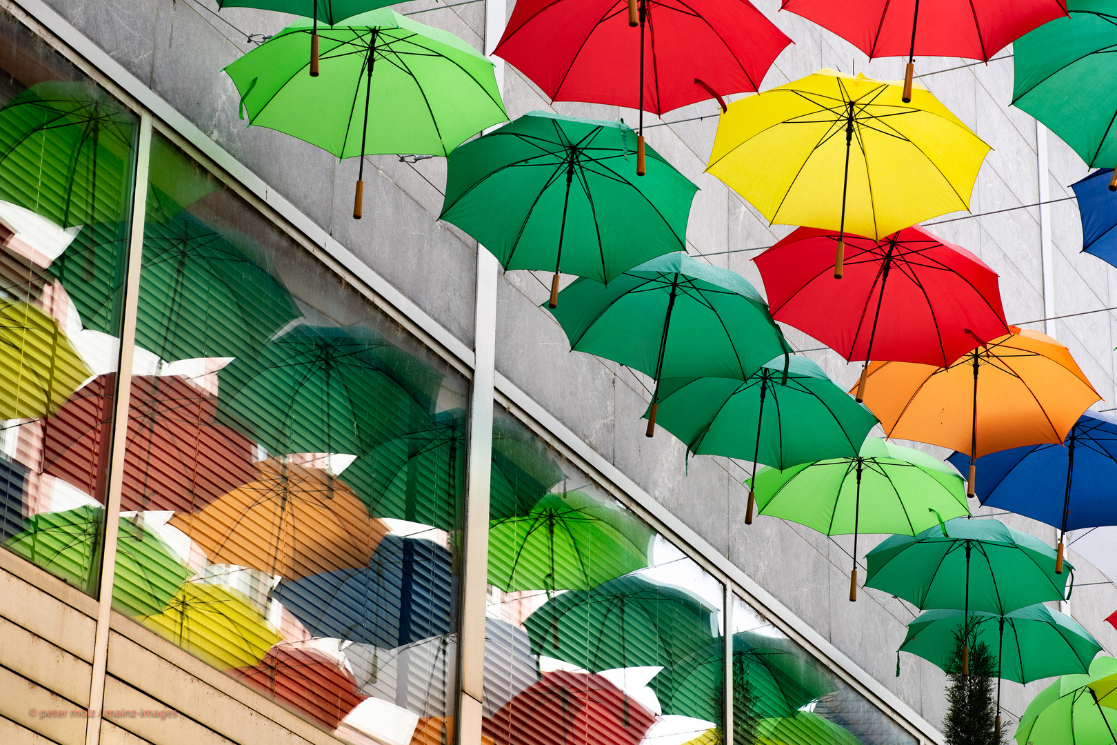 "Umbrella Sky" Projekt | Mainz