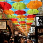 Umbrellas im Camden Maket London