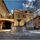 Umbria Bevagna Piazza Silvestri