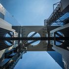 Umeda Sky Building von unten.