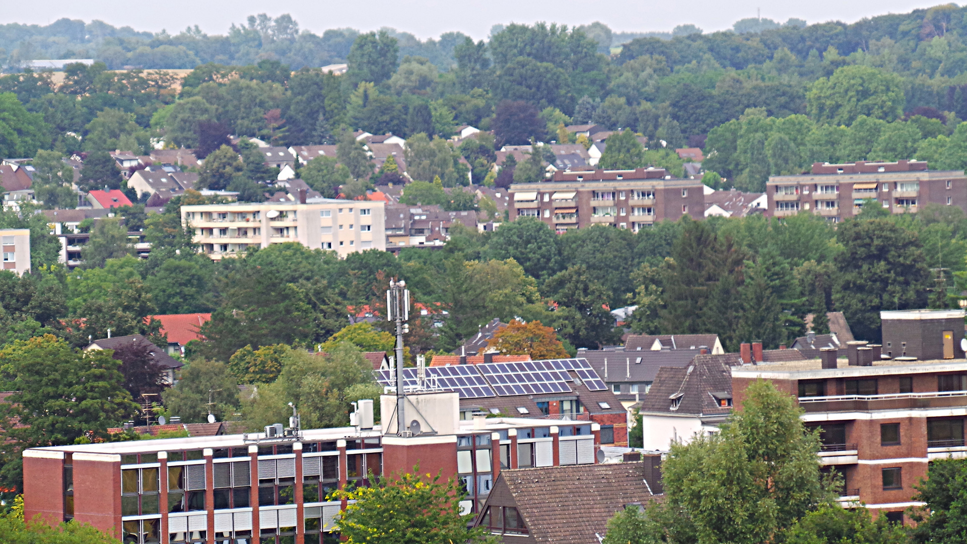 Umgeben von viel Wald....