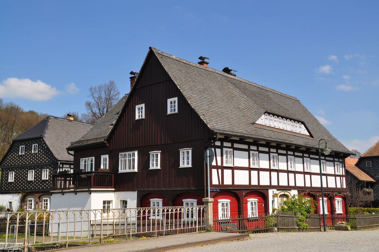 Umgebinde in Großschönau