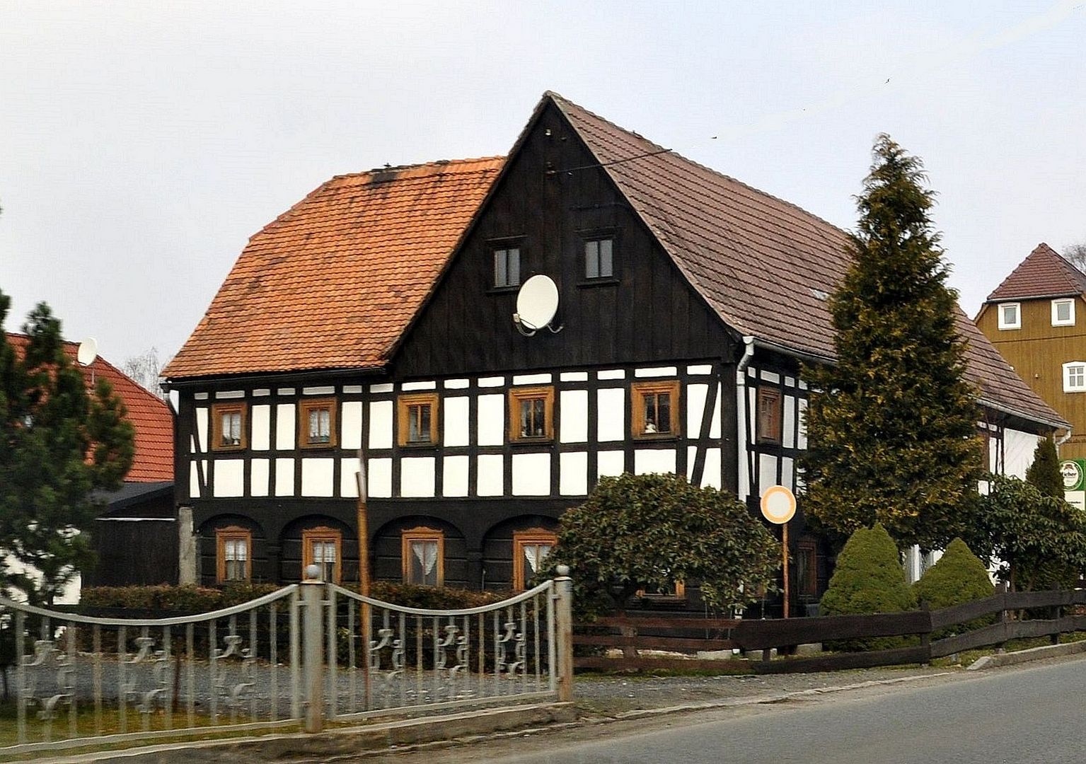 Umgebindehaus in Leutersdorf