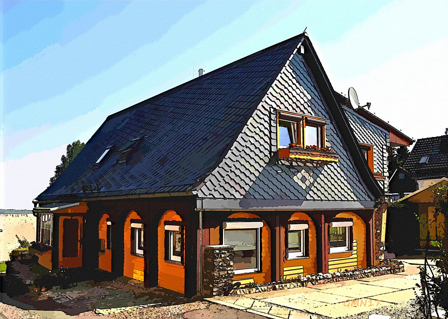 Umgebindehaus in Neugersdorf