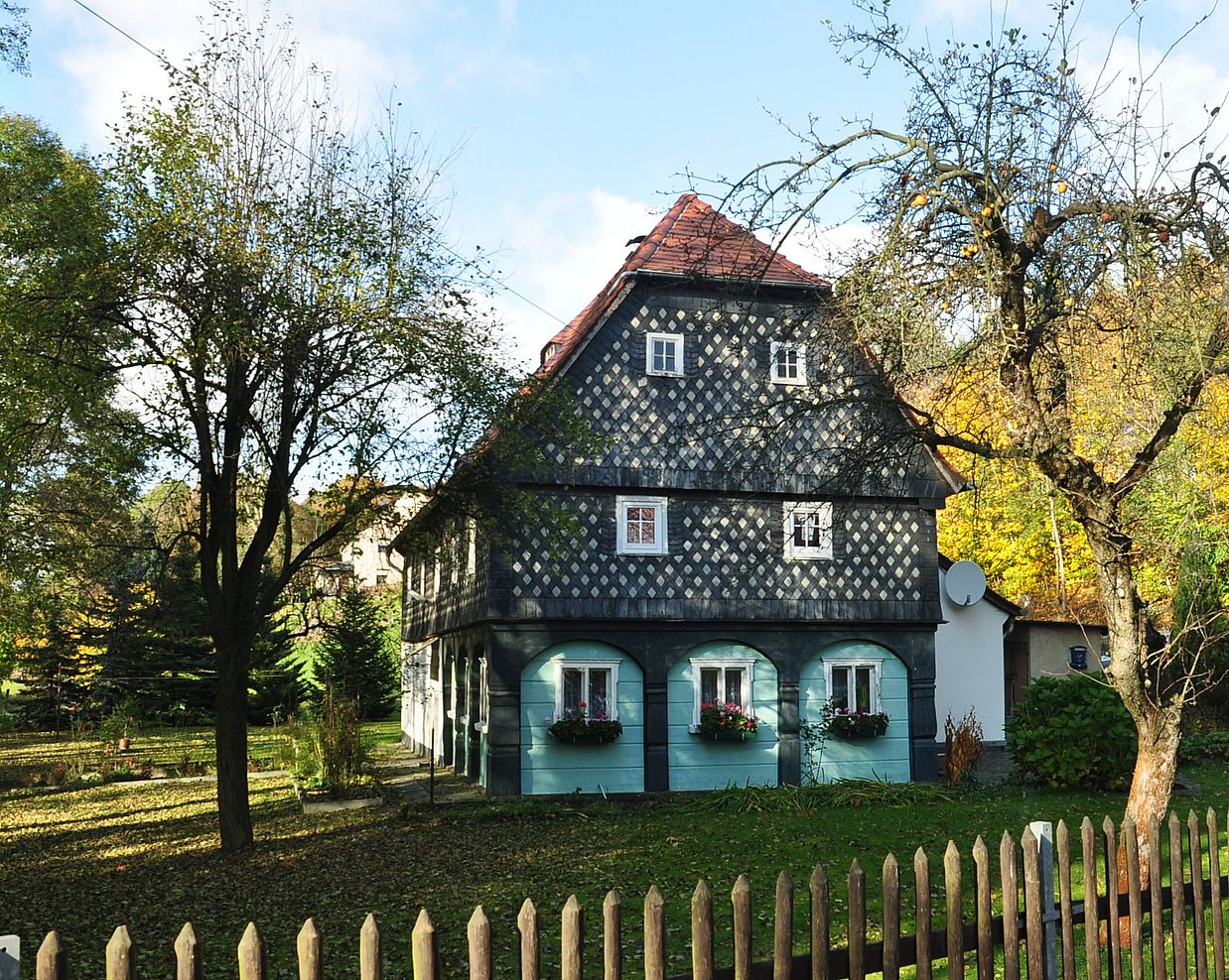 Umgebindehaus in Niedercunnersdorf