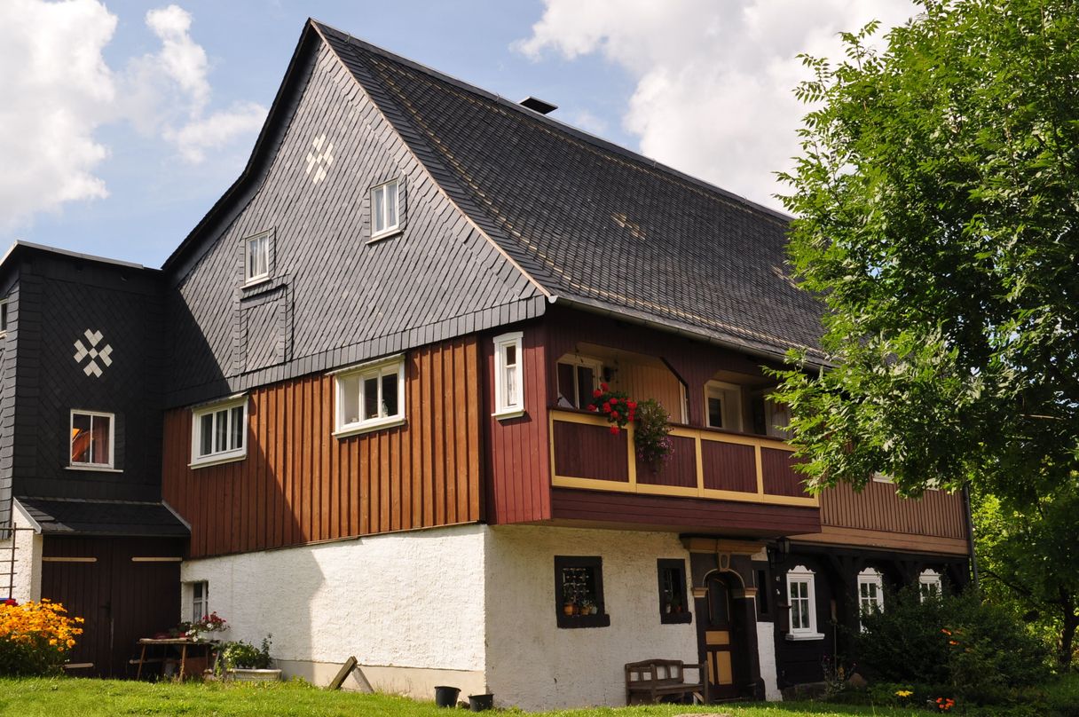 Umgebindehaus in Waltersdorf