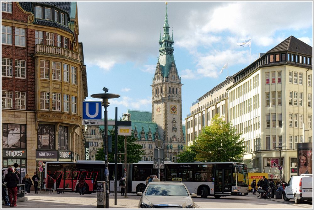 Umgebung Hamburger Rathaus