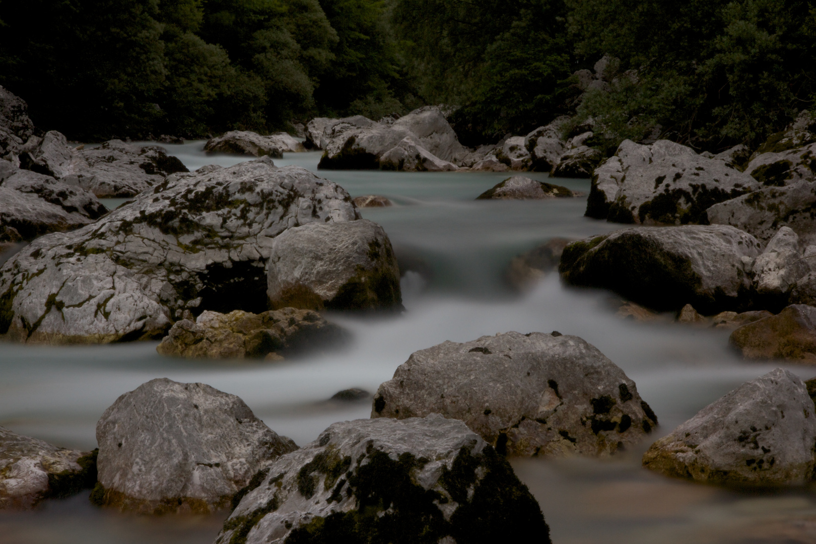 Umgebung Soca Fluss, Slowenien