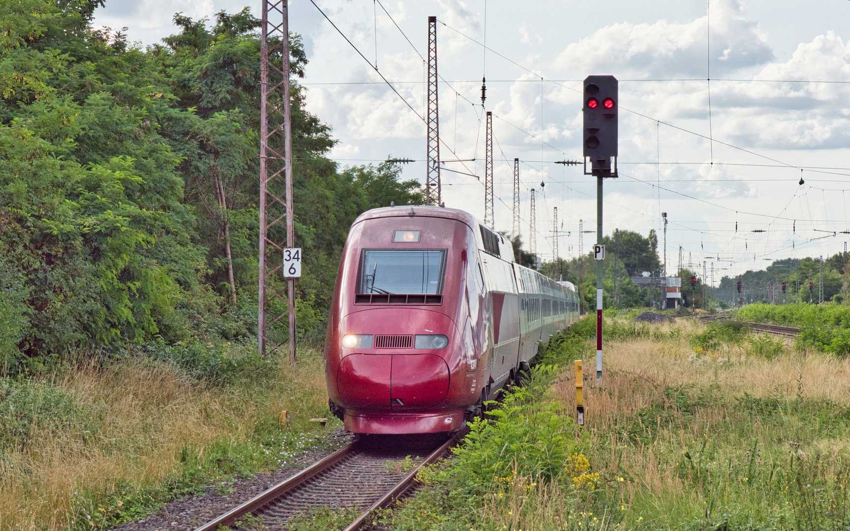 Umgeleitete Züge in Hilden (2)