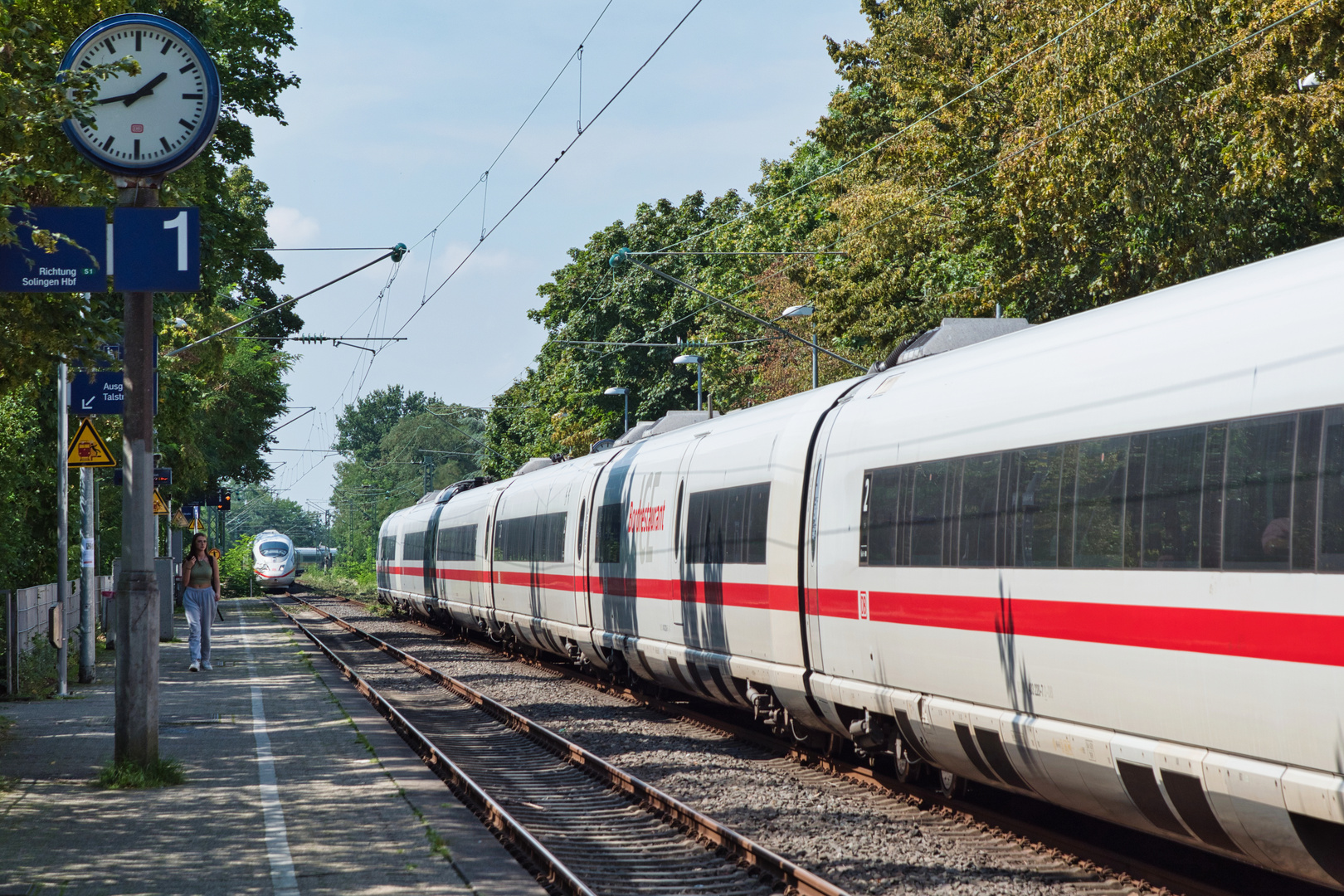 Umgeleitete Züge in Hilden (8)