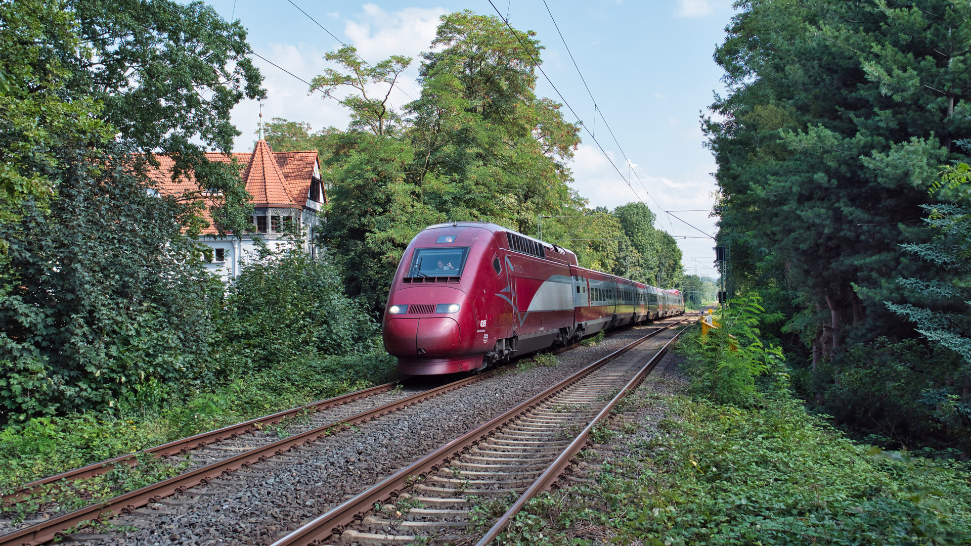 Umgeleitete Züge in Hilden (9)
