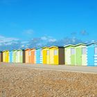 Umkleidekabinen in Seaford - Südengland