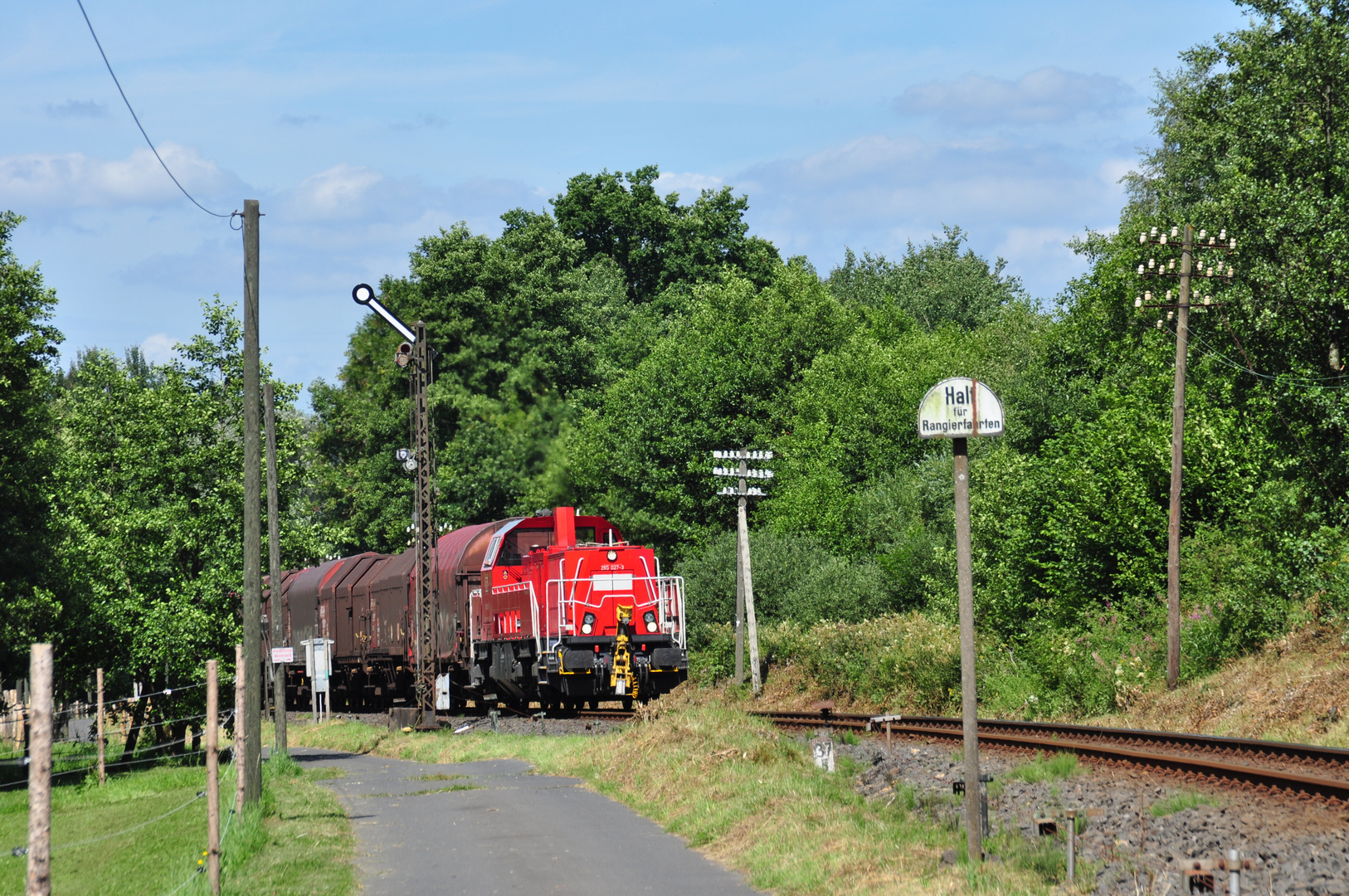 Umleiter im Westerwald