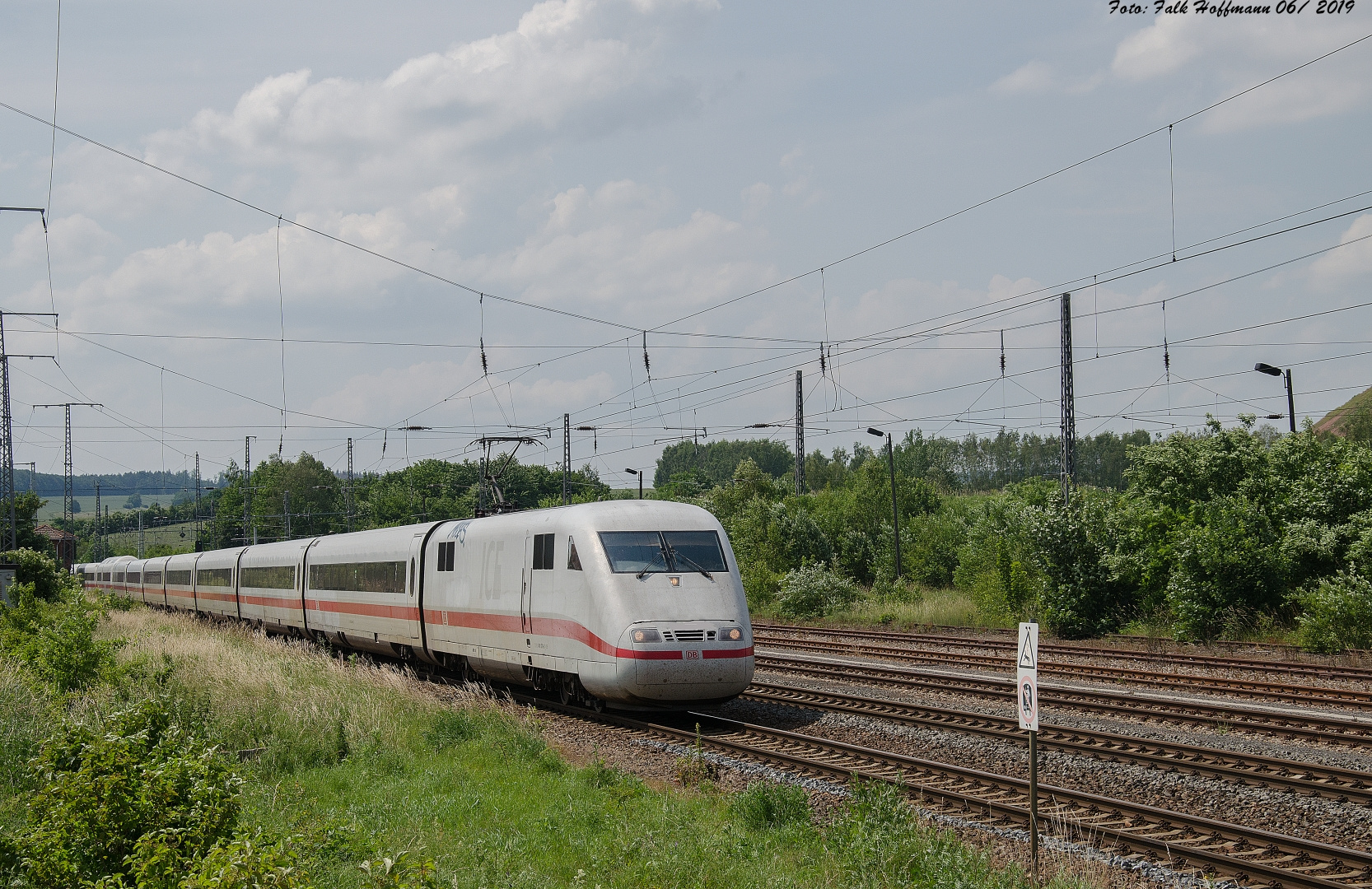 Umleiterverkehr im Südharz