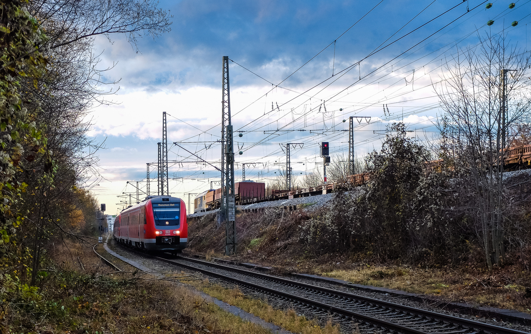 Umleitung zum Ostbahnhof