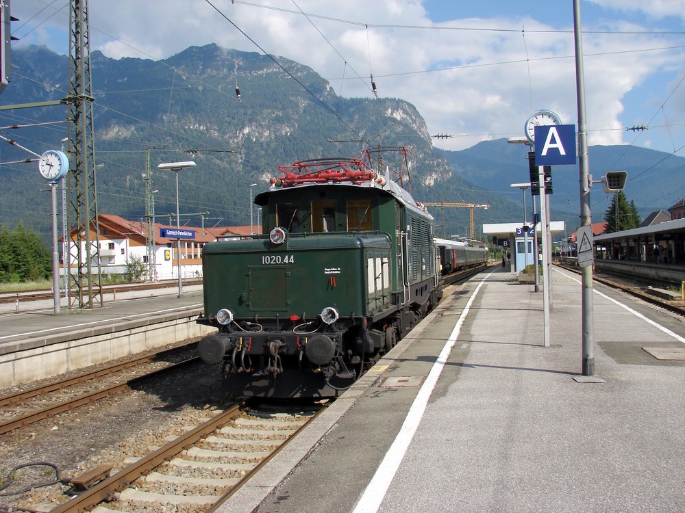 Umsetzen der ÖBB 1020 44