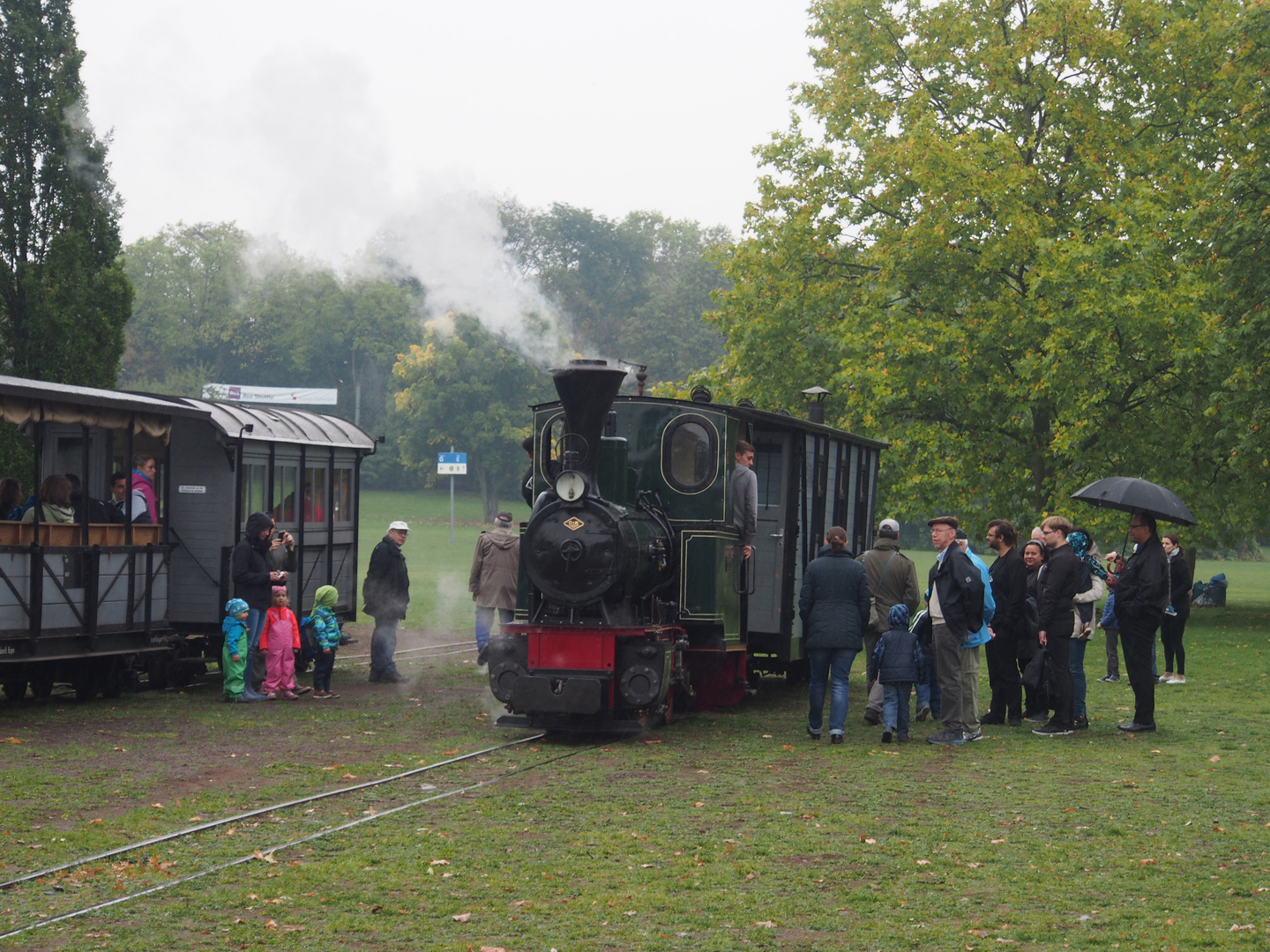 Umsetzmanöver im Rebstockpark