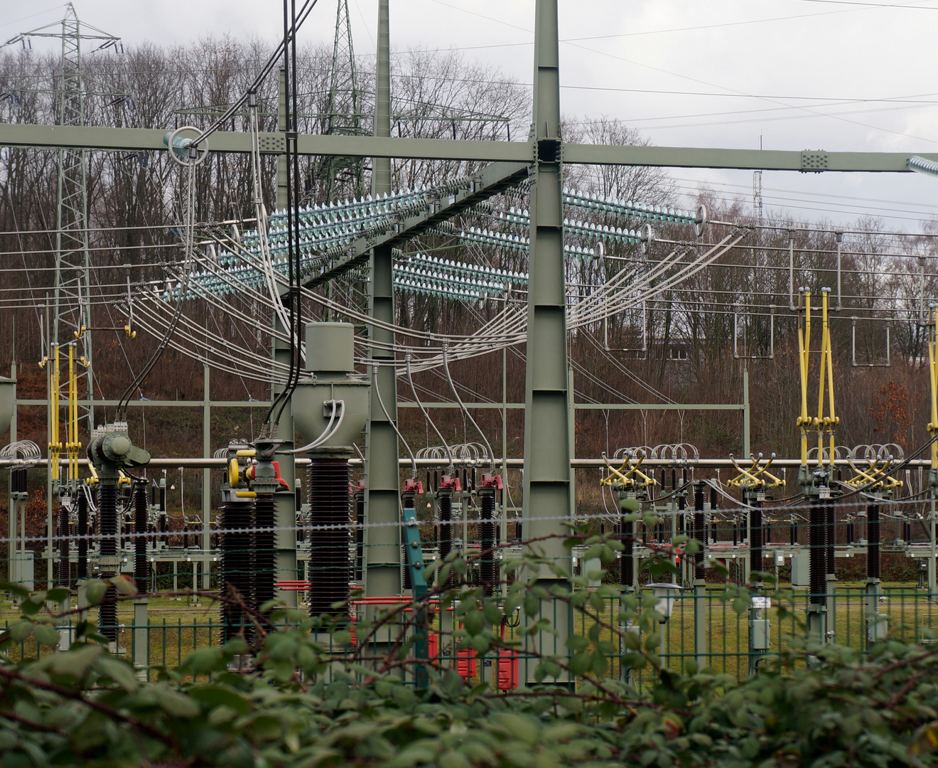 Umspannwerk an der Ruhr