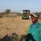 Umtrunk mit Nashörnern, Namibia 2012