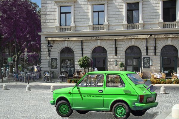 Umweltfreundliches Auto