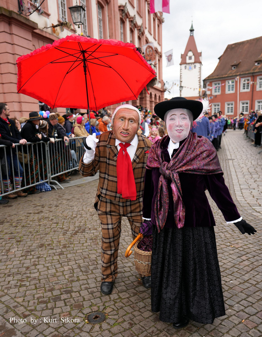 Umzug an der FASEND in Gengenbach.