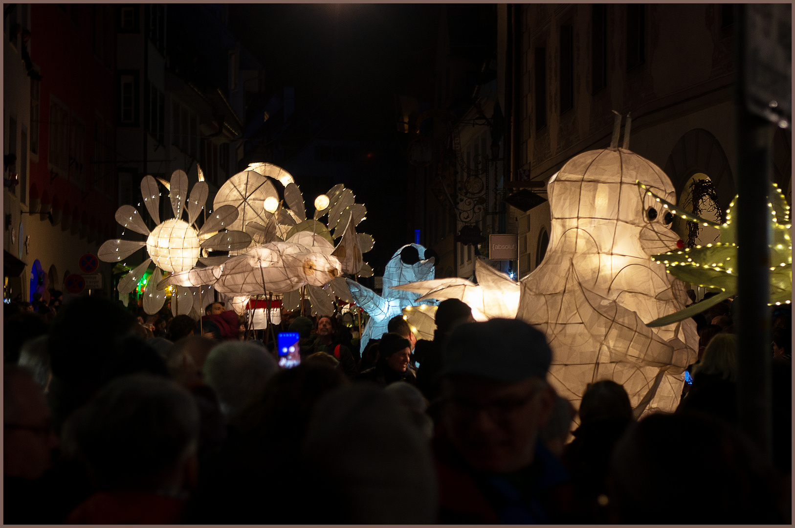 Umzug der Lichtfiguren