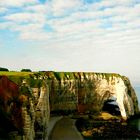 Un altro arco naturale a Etretat, in Normandia