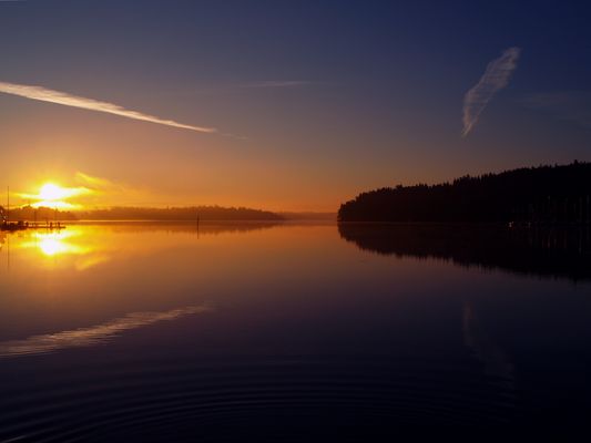 UN AMANECER COLORIDO