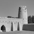 Un angle de la cour du fort Al Jahili