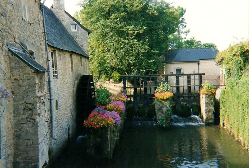 Un angolino di Bayeux, Calvados, Normandia