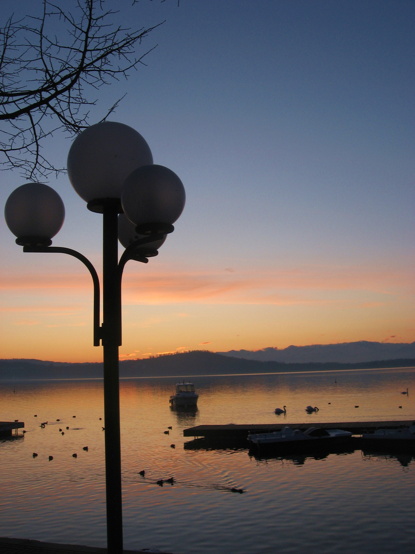 Un angolo di lago