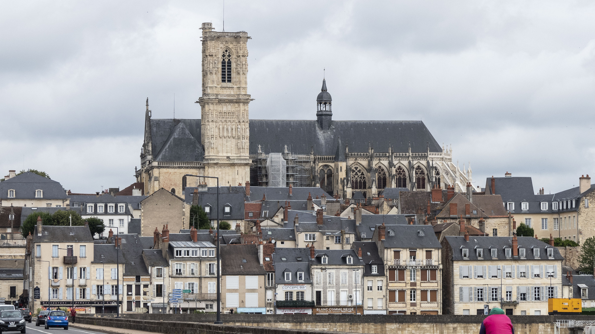 Un aperçu de la de la ville de Nevers