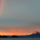 Un arc en ciel à 23h30