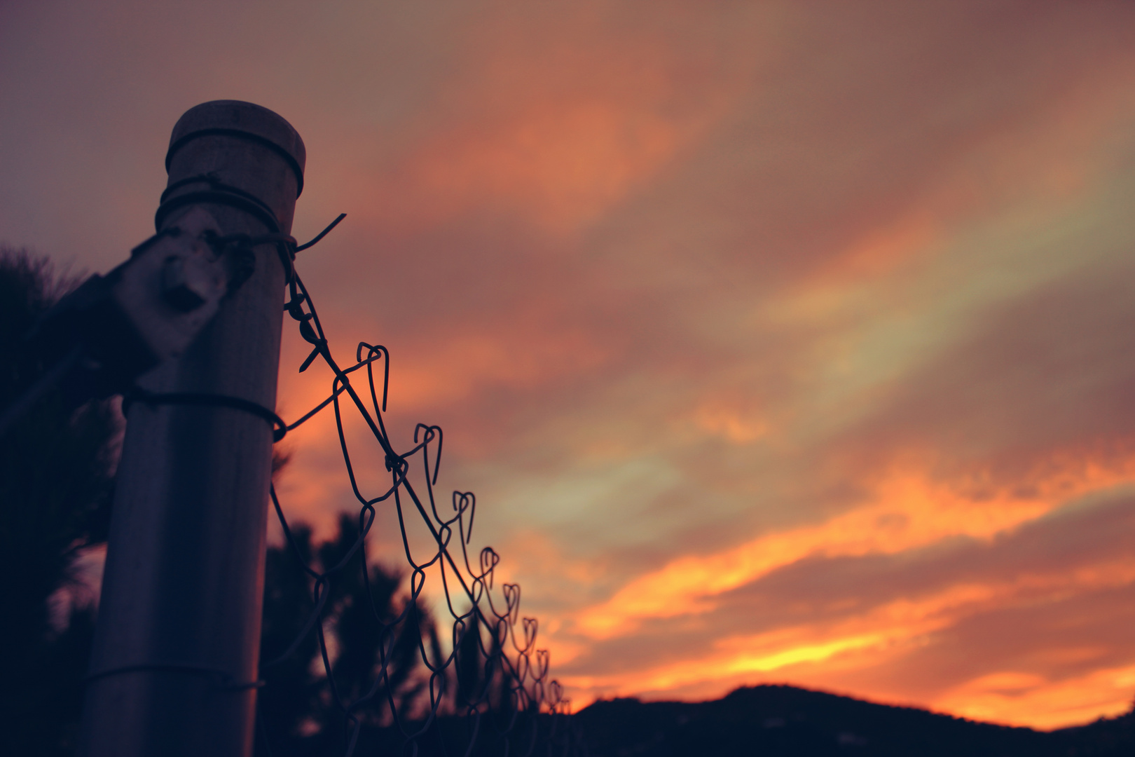 Un atardecer bajo el mejor clima de Europa