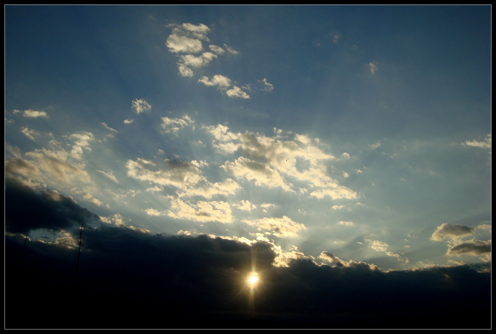 Un atardecer de Domingo de pascua