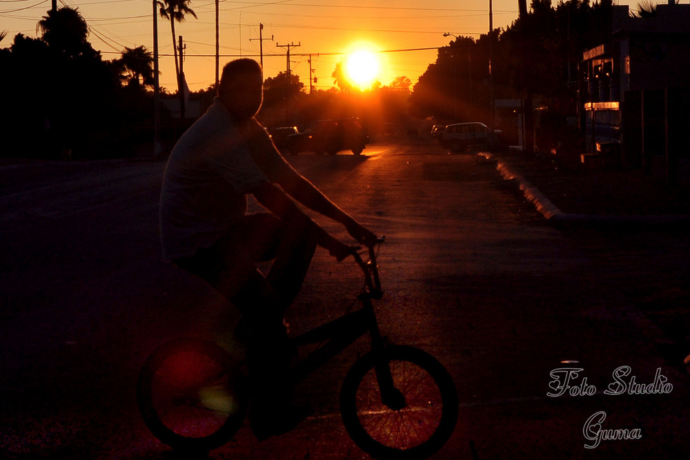 un atardecer en puerto peñasco sonora ( guma estudio