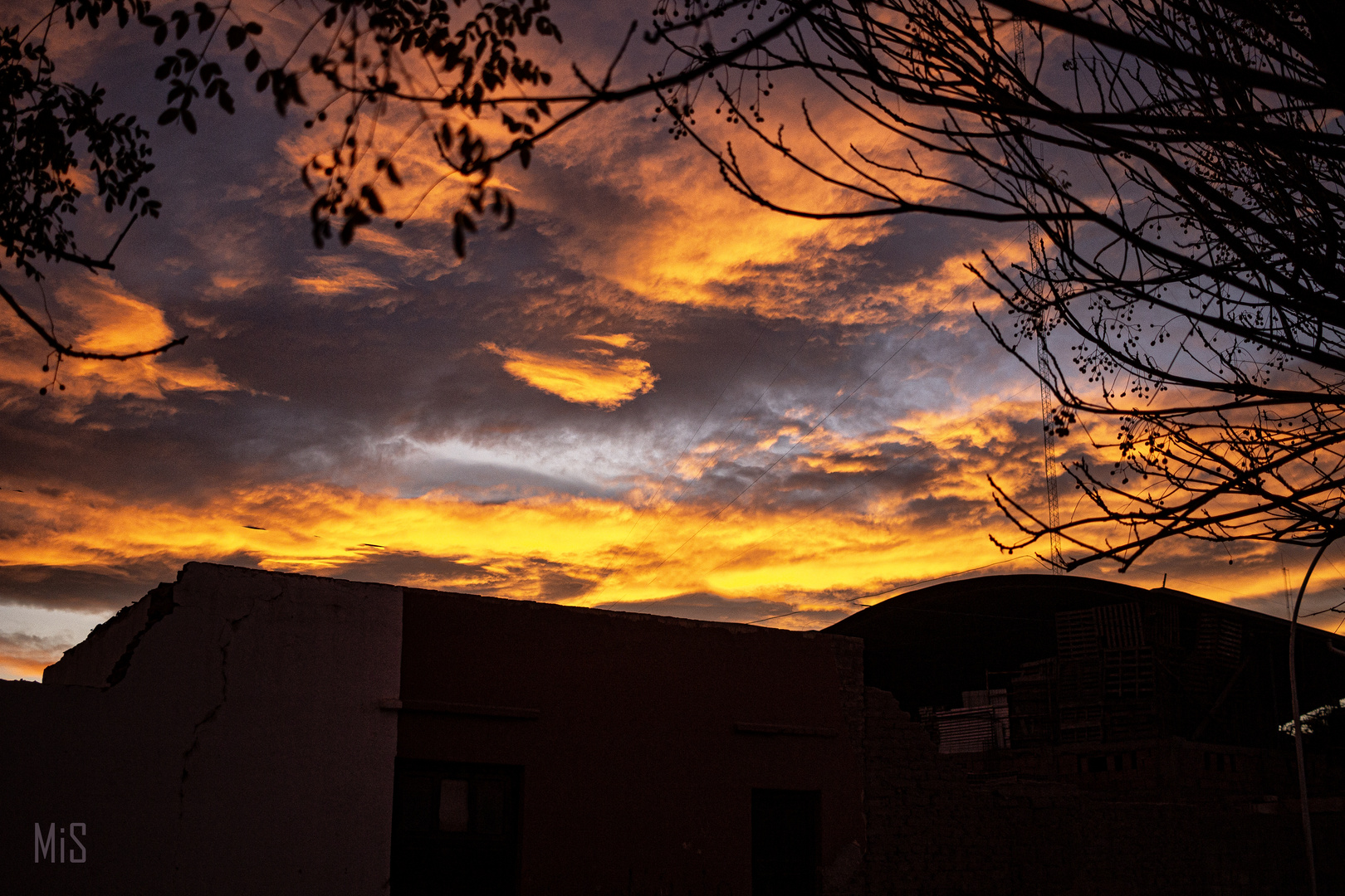 Un atardecer mágico