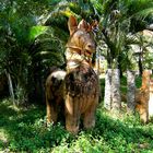 Un autre cheval d'argile en pleine nature