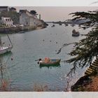 Un autre regard sur le port de Doëlan , commune de Clohars-Carnoët (Finistère)