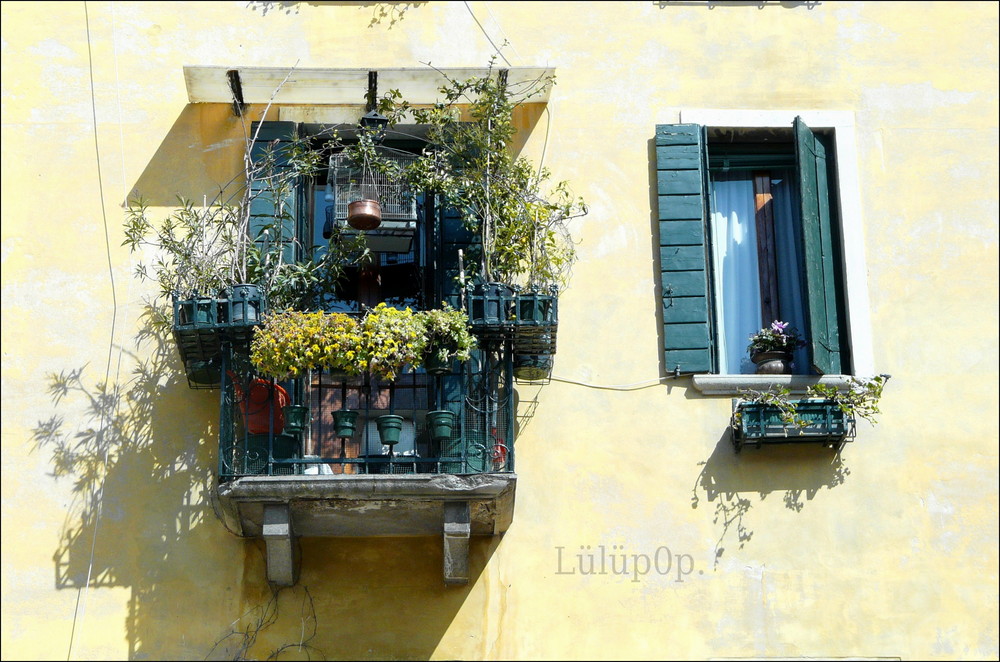 Un balcone di Venezia