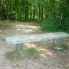 un banc pour le repos