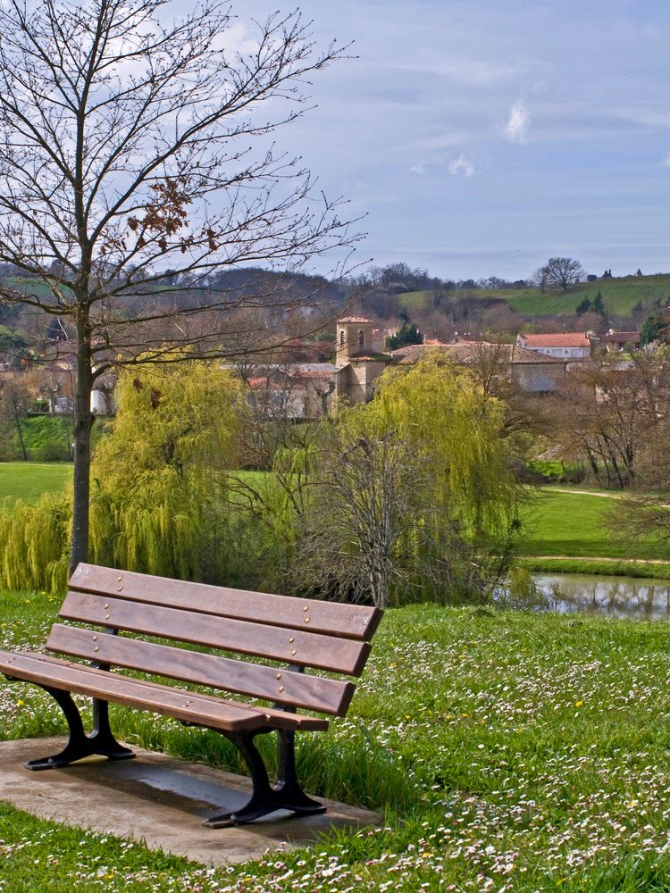 Un banc qui vous attend