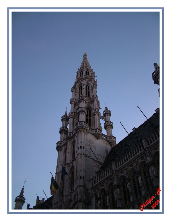 un batiment de la grand place de Bruxelles