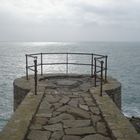 un belvédere coté sud de la pointe du raz