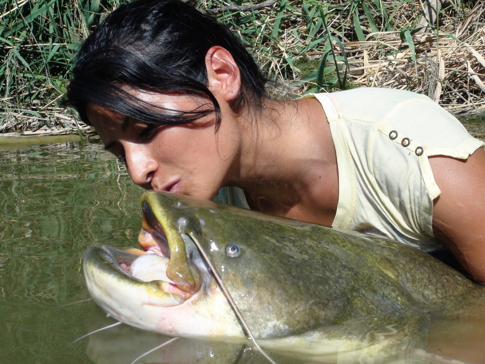 un beso a un siluro