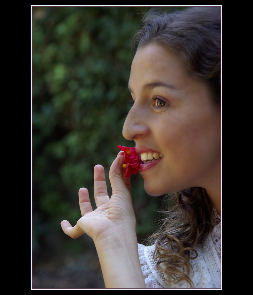 Un beso y una flor