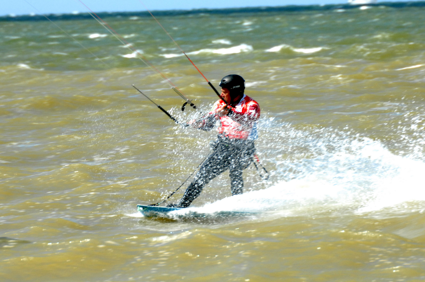 un bon temps pour le kite aujourd'hui !